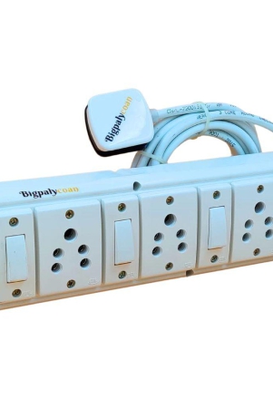 bigpalycoan-3-way-electric-multi-outlets-power-strip-with-spike-guard-heavy-duty-2-metre-cord-max-rating-1200w-230v-pvc-bluegreen-white