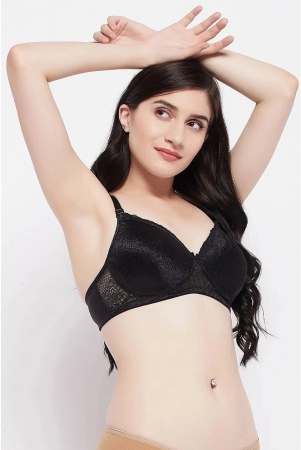 Clovia Pack of 1 Nylon Heavily Padded Womens Convertable Bra ( Black ) - None