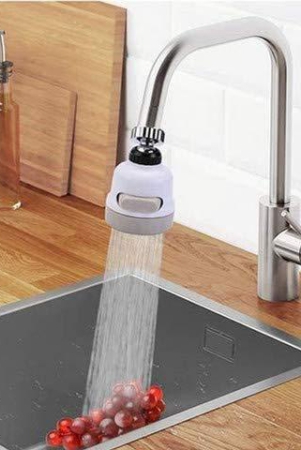 GOGA FASHION Rotating Water-Saving Sprinkler, Faucet Aerator, 3-Gear Adjustable Head Nozzle Splash-Proof Filter Extender Sprayer for Kitchen