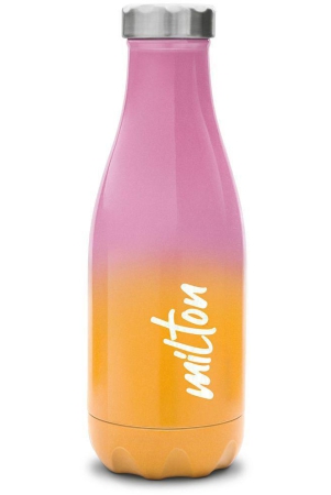 milton-prudent-350-thermosteel-24-hours-hot-and-cold-water-bottle-360-ml-pink-orange-pink-orange