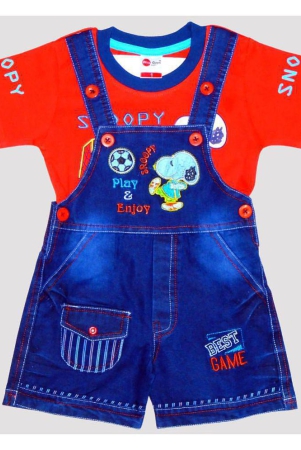 wise-guys-red-denim-baby-boybaby-girl-dungaree-sets-pack-of-1-none