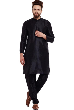 banity-bey-dupion-silk-regular-fit-kurta-pajama-set-for-men