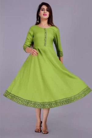 sipet-mint-green-rayon-womens-anarkali-kurti-pack-of-1-none