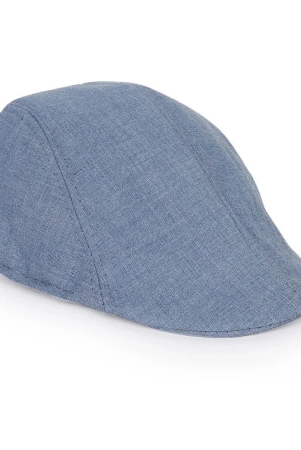 zacharias-blue-cotton-mens-cap-pack-of-1-blue