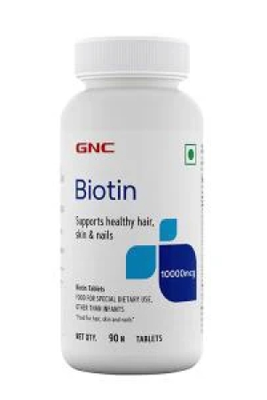 gnc-biotin-10000mcg-tabs-1x90