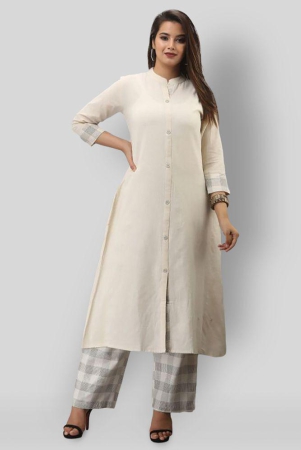 mauka-white-front-slit-cotton-womens-stitched-salwar-suit-pack-of-1-3xl