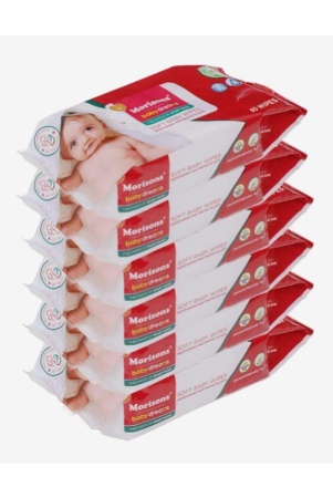 morisons-baby-dreams-scented-wet-wipes-for-babies-pack-of-6-