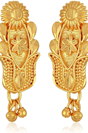 vivastri-golden-stud-earrings-pack-of-1-golden