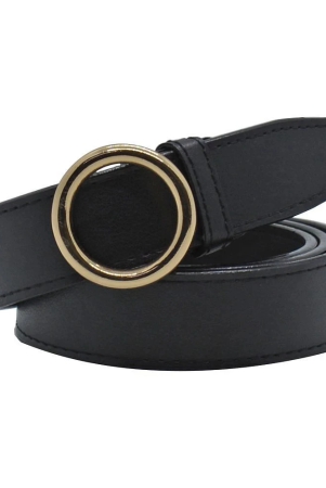 loopa-black-pu-casual-belt-none