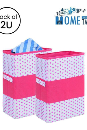 hometales-35-l-capacity-laundry-bagpink-2u-pink