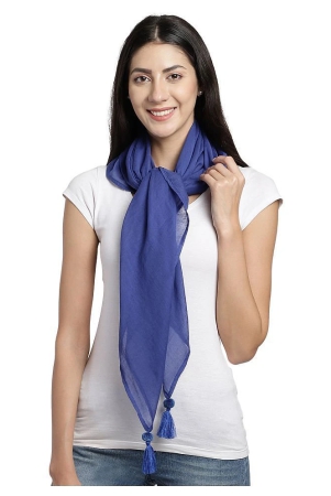 anekaant-blue-solid-cotton-scarves