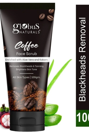 Globus Naturals Coffee Face Scrub, 100gm