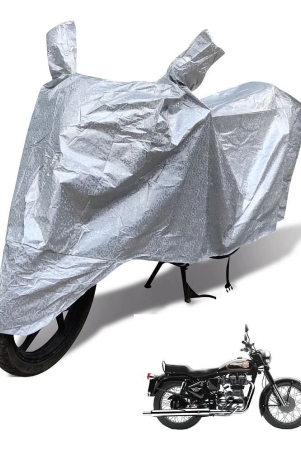 auto-hub-bike-body-cover-for-royal-enfield-bullet-350-pack-of-1-silver-silver