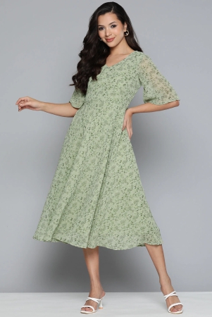 jompers-floral-georgette-a-line-midi-dress-xl-green