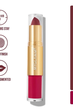 myglamm-super-duo-lipstick-2-in-1-matte-lipstick-liquid-lip-color-wicked-wine-wine-shade-long-lasting-highly-pigmented-42g-25ml