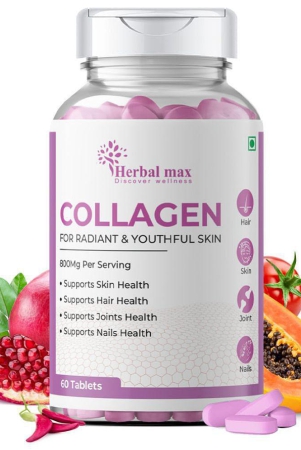 herbal-max-collagen-for-radiant-youthful-skin-hair-joints-nails-plant-based-800mg-60-tablets