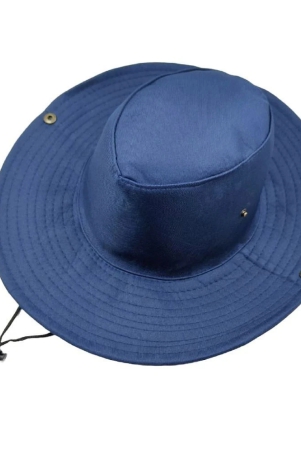 zacharias-blue-cotton-blend-mens-hat-pack-of-1-blue