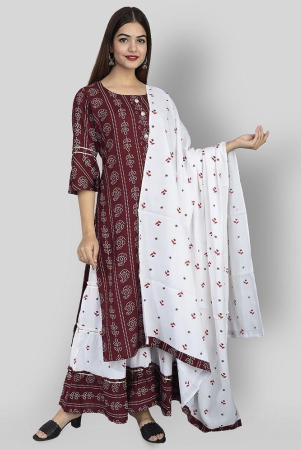 lee-moda-maroon-straight-rayon-womens-stitched-salwar-suit-pack-of-1-xxl