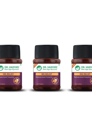 dr-vaidyas-ibs-reliefayurvedicfor-digestion-ulcerative-colitis30-tablets-each-pack-of-3