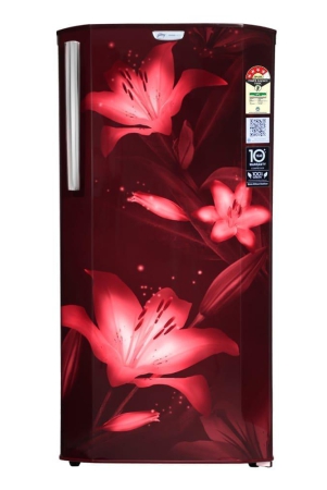 Godrej 180 L 4 Star Turbo Cooling Technology, 24 Days Farm Freshness Direct Cool Single Door Refrigerator Appliance (RD EDGENEO 207D THF BH WN, Blush Wine)