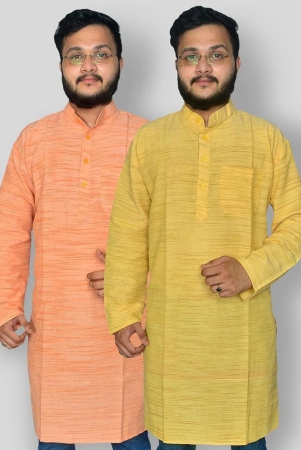 deshbandhu-dbk-multicolor-cotton-mens-regular-kurta-pack-of-2-none