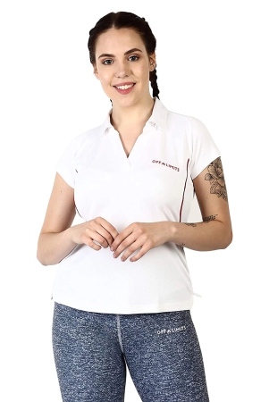 WOMEN CORE POLO-XS / White