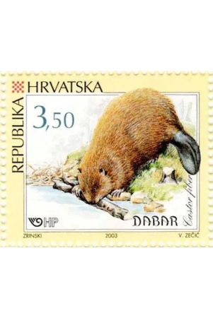 croatia-rodents-postage-stamp