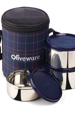 oliveware-stainless-steel-lunch-box-3-container-pack-of-1-