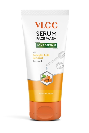 vlcc-serum-facewash-100-ml-with-salicylic-acid-serum-turmeric-to-reduce-active-acne-dermatologically-tested-kills-99-germs-that-cause-acne