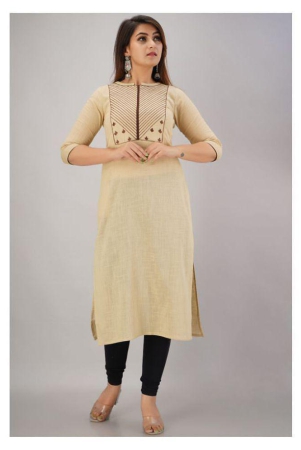 svarchi-beige-cotton-womens-straight-kurti-xl