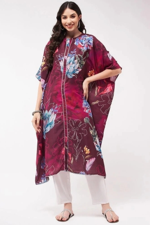 pannkh-wine-polyester-womens-kaftan-kurti-pack-of-1-none