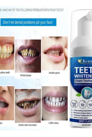 kuraiy-teeth-whitening-oral-hygiene-breath-toothpaste-foam-60ml