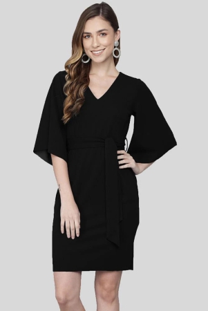 addyvero-black-cotton-blend-womens-bodycon-dress-pack-of-1-m