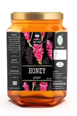 agri-club-ginger-honey-450-gm