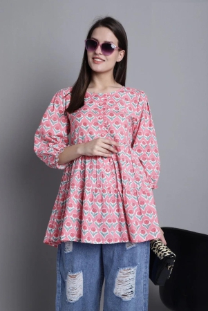 pink-pure-cotton-jaipuri-printed-short-top-m-38