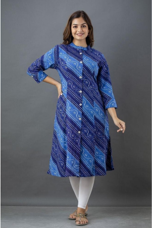 lee-moda-blue-cotton-womens-front-slit-kurti-pack-of-1-none