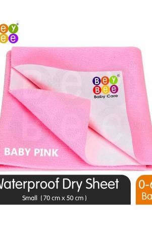 beybee-bed-protector-sheet-small-50cm-x-70cm-pink-small-upto-80cm-length