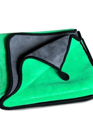 auto-hub-green-600-gsm-microfiber-cloth-for-automobile-pack-of-1-