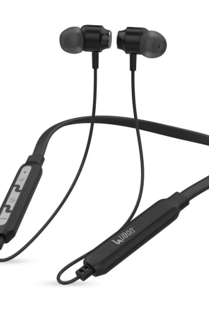 UBON CL-15 Bluetooth Bluetooth Neckband On Ear 12 Hours Playback Active Noise cancellation IPX4(Splash & Sweat Proof) Black