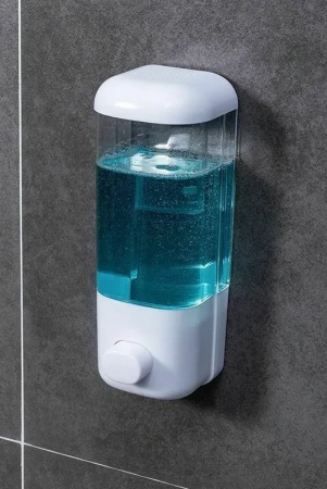 transparent-wall-mounted-manual-soap-dispenser-abs-box-wall-mount