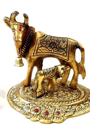 sigma-creations-kamdhenu-cow-brass-idol