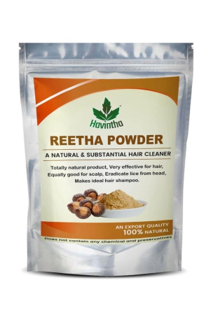 havintha-natural-reetha-powder-aritha-soap-nut-powder-for-hair-wash-227-g