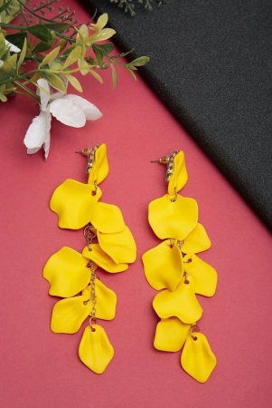 youbella-yellow-danglers-earrings-pack-of-1-yellow