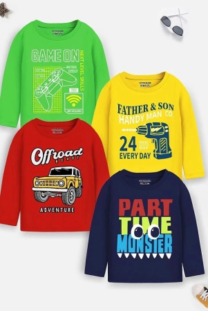 trampoline-pack-of-4-boys-cotton-blend-t-shirt-multicolor-none