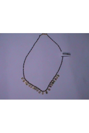 gold-plated-black-beads-and-tear-drop-stones-necklace