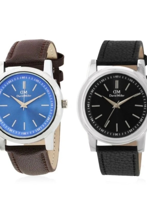 david-miller-multicolor-leather-analog-mens-watch