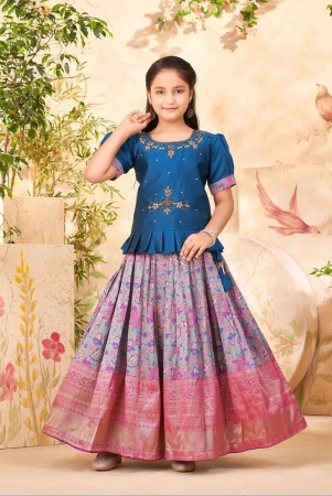 aarika-teal-silk-girls-lehenga-skirt-pack-of-1-none