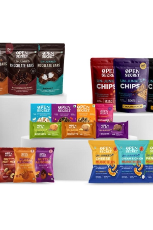 Low Calorie Snacks Trial Pack (20 Unjunked Snacks)