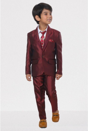 dkgf-fashion-maroon-polyester-boys-suit-pack-of-1-none