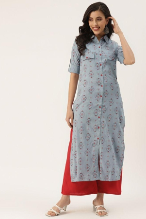 kbz-grey-rayon-womens-straight-kurti-pack-of-1-none